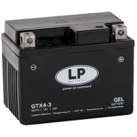 LANDPORT АКУМУЛЯТОР ZELOWY GTX4-3 (G12-4) 12V 4AH 114X71X86 BEZOBSLUGOWY - ZALANY (10) = G12-4 L