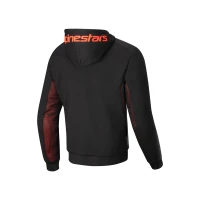ALPINESTARS HOODIE ХРОМ ПОВІТРЯ BLACK/RED FLUO, L
