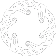 GOLDFREN BRAKEDISC ЗАДНЬОЇ YZ/WR125/250 98-01YZF/WR250-04