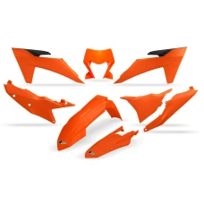 UFO 2024/11 КОМПЛЕКТ ПЛАСТІКОВ KTM EXC 150 / 250 / 300 TBI '24-'25, EXC-F 250 / 350 / 450 / 500 '24-'25 КОЛІР OEM '25 ( КОЛІР ПОМАРАНЧ )