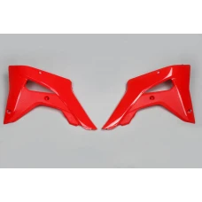 UFO КРИШКИ РАДІАТОРА HONDA CRF 250R '18, CRF 450RX '17-'18 КОЛІР ЧЕРВОНИЙ