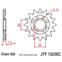 JT ЗІРОЧКА ПЕРІД 2120 14 HONDA CR 125R '04-'07, CRF 250R/X '04-'17 SAMOOCZYSZCZAJACA (212014JT) (LANC. 520)