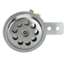 GAUSS 2023/06 КЛАКСОН (СИГНАЛ ЗВУКОВИЙ) UNIVERSALNY СРІБНИЙ ХРОМОВАНИЙ (ДІАМЕТР 70 MM)