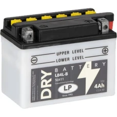 АКУМУЛЯТОР МОТОЦИКЛЕТНИЙ LANDPORT YB4L-B (GB4LB)