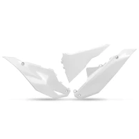 UFO 2024/01 КАРТИ ЗАД KAWASAKI KXF 450 '24, КОЛІР БІЛИЙ