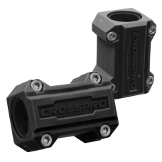 CROSSPRO SLIDERY / SLIZGI/ ВІДБІЙНИК DO GMOLI 22/25MM (КОМПЛЕКТ 2 ШТУКИ) КОЛІР ЧОРНИЙ