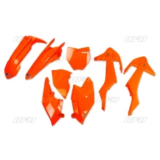 UFO КОМПЛЕКТ ПЛАСТІКОВ KTM SX/SXF '16-'18 ( Z WYJATKIEM SX 250 '16) КОЛІР КОЛІР ПОМАРАНЧ FLUO (KT517FFLU)