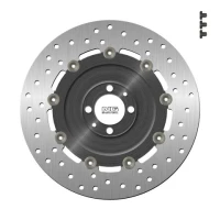 NG ДИСК ТОРМОЗНИЙ ЗАД BMW K1200LT/R1200C/CL '97-09 (285X51,1X7MM) (4X12,8MM) PLYWAJACA (МАТЕРІАЛ АЛЮМІНІЙ)
