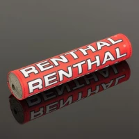 RENTHAL GABKA NA КЕРМА VINTAGE SX PAD КОЛІР CZERWONO / БІЛИЙ