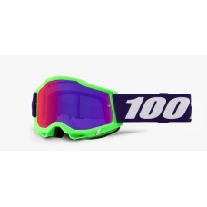 100 ПРОЦЕНТ НОВИНКА ОКУЛЯРИ ACCURI 2 GOGGLE SATISFY - PURPLE MIRROR LENS - СКЛО FIOLETOWE LUSTRI