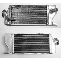 PSYCHIC РАДІАТОР KAWASAKI KX 80/85 '01-13 KX 100 ПОСИЛЕНА O ZWIEKSZONEJ POJEMNOSCI (ШТУКИ.) (Z ПРОБКОЮ)