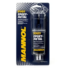 MANNOL EPOXY-METAL - ДВОХКОМПОНЕНТНИЙ КЛЕЙ DO METALU 30G (9905) (144)