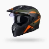 KENNY RACING ШОЛОМ DUAL ADVENTURE EXTREME GRAPHIC KAKI КОЛІР ZIELONY\/POMARANCZOWY РОЗМІР S - зображення 2