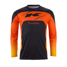 KENNY RACING 2025 СОРОЧКА CROSS/ENDURO МОДЕЛЬ TRACK KID/JUNIOR NEON GREY/ORANGE КОЛІР CZARNY/SZARY/POMARANCZOWY РОЗМІР XXXXS