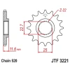 JT ЗІРОЧКА ПЕРІД 2180 11 POLARIS 250\/300\/325\/400\/500 (218011JT) (LANC. 520) - зображення 1