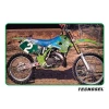 TECNOSEL (BLACKBIRD) ПОКРИВКА\/ПОКРИВКА NA СИДІННЯ KAWASAKI KX 125\/250 '94-'98, REPLICA TEAM KAWASAKI '96, КОЛІР СИНІЙ, ЛОГОТИП KAWASAKI - зображення 2