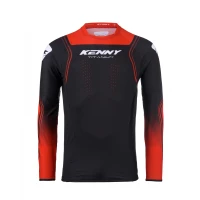 KENNY RACING СОРОЧКА CROSS/ENDURO МОДЕЛЬ TITANIUM RED КОЛІР ЧОРНИЙ/ЧЕРВОНИЙ РОЗМІР XXL