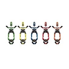 BLACKBIRD НАКЛЕЙКА NA LEATT BRACE (12) ПРОДАЖА
