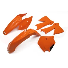 UFO КОМПЛЕКТ ПЛАСТІКОВ KTM SX/EXC '03-'04 КОЛІР OEM (КОЛІР ПОМАРАНЧ) (KT502E999)