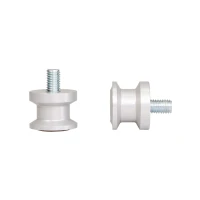 BIKETEC РОЛИКИ (SLIDERY) ГВИНТОВИЙ DO ВАЖЕЛЯ M8X1,25 КОЛІР СРІБНИЙ (0690178125)