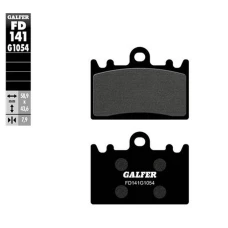 GALFER КОЛОДКИ ДИСКОВІ ТОРМОЗНІ KH180 POLMETALICZNE KAWASAKI ZXR 400 ПЕРІД (OFERTA SPECJALNA) WYCOFANE Z OFERTY