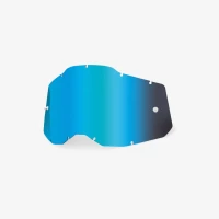 100 ПРОЦЕНТ AC2/ST2 YOUTH REPLACEMENT LENS - MIRROR BLUE - SZYBA/SZYBKA ДЛЯ ОКУЛЯРІВ ОДИНАРНИЙ ACCURI 2/ STRATA 2 YOUTH DZIECIECE КОЛІР NIEBIESKIE ЗЕРКАЛО