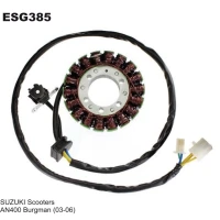 ELECTROSPORT UZWOJENIE ГЕНЕРАТОР (STATOR) SUZUKI AN 400 BURGMAN (03-06) ( Z IMPULSATOREM)