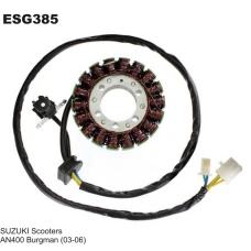ELECTROSPORT UZWOJENIE ГЕНЕРАТОР (STATOR) SUZUKI AN 400 BURGMAN (03-06) ( Z IMPULSATOREM)