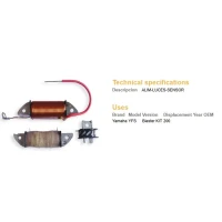 DZE КОТУШКА WZBUDZENIA +ПУЛЬСАТОР YAMAHA YFS200 BLASTER