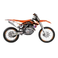BLACKBIRD КОМПЛЕКТ НАЛІПОК (OKLEIN) KTM SX/SX-F '13-'15, EXC/EXC-F '14-'16, DREAM 5 КОЛІР КОЛІР ПОМАРАНЧ ЧОРНИЙ