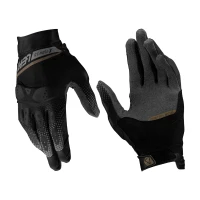 LEATT GLOVE ADV X-FLOW 5.5 КОРОТКА L/EU9/US10 STEALTH BLACK/GREY