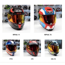 HJC VISIR HJ-26 ЧЕРВОНА ПОЖЕЖНА ІРІДІЙ RPHA 11 PINLOCK PREPAЧЕРВОНА