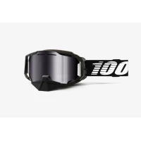 100 ПРОЦЕНТ ОКУЛЯРИ SNOWMOBILE DUAL PANE VENTED BLACK - SILVER FLASH MIRROR LENS КОЛІР ЧОРНИЙ СКЛО СРІБНЕ ЗЕРКАЛО