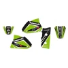 BLACKBIRD КОМПЛЕКТ НАЛІПОК (OKLEIN) KAWASAKI KX 60 '85-'20 DREAM 4 КОЛІР ZIELONY\/CZARNY - зображення 2