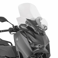 KAPPA 2026/01 СТІКЛО YAMAHA X-МАКС 300 TECH МАКС '25- (58,5 CM X 58 CM) PRZEZROCZYSTA (10 CM WYZSZA OD ORYGINALNEJ)