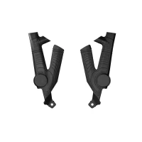 RACETECH (RTECH) 2025/12 КРИШКИ РАМИ (КОМПЛЕКТ) BI-MATERIAL СУПЕР GRIP TALARIA STING MX4 / MX5 / TL4000 / TL5500 '23-'25 КОЛІР ЧОРНИЙ