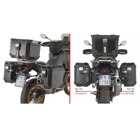 KAPPA 2025/05 СТЕЛАЖ KUFROW БОКОВИХ MONOKEY CAM SIDE KOVE 800 X PRO '24-'25 - ПІД KUFRY KVG K'VOYAGER АЛЮМІНІЙ - ПРАВАЯ KVGS33 WCIETY