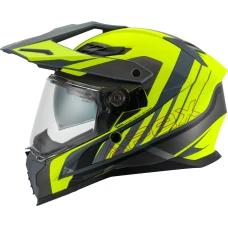 AMOQ ШОЛОМ AI100 MOJAVE GREY/YELLOW L