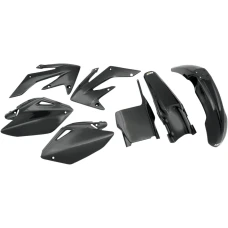 UFO КОМПЛЕКТ ПЛАСТІКОВ HONDA CRF 250R '04-'05 КОЛІР ЧОРНИЙ (HO104E001)