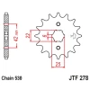 ПЕРЕДНЯ ЗІРКА JR CHT 278 14 HONDA CB 400N '79-'80 (27814JT) (LANC. 530) - зображення 1