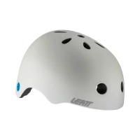 LEATT (2022) ШОЛОМ ВЕЛОСИПЕДИ MTB URBAN 1.0 V22 HELMET STEEL КОЛІР БІЛИЙ РОЗМІР XS/S (51-55 CM)