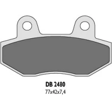 DELTA BRAKING КОЛОДКИ ДИСКОВІ ТОРМОЗНІ KH86 - ZASTEPUJA DB2480MX-D І DB2480QD-D