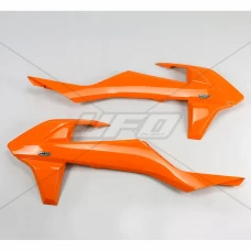 КРИШКИ РАДІАТОРА UFO KTM125-525 SX/SXF 16-18 EXC/EXC-F 17-19 ПОМАРАНЧЕВИЙ КОЛІР 127