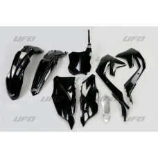 UFO ПЛАСТИК KIT 5-PARTS ЧОРНИЙ 001 KX250F 21-24 KX450F 19-23