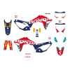 BLACKBIRD КОМПЛЕКТ НАЛІПОК (OKLEIN) HONDA CRF 250R '18-'21, CRF 450R '17-'21, CRF 450X '17-'24 REPLICA TEAM HRC 25 HONDA - зображення 2