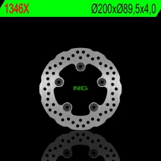 NG ДИСК ТОРМОЗНИЙ ЗАД KYMCO GRAND DINK 125/300 12-15, LIKE 125/150/200 09-18 (200X89,5X4,0MM) (5X10,5MM) WAVE