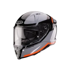 CABERG ШОЛОМ INTEGRALNY Z БЛЕНДА МОДЕЛЬ AVALON X PURE КОЛІР SZARY/CZARNY/CZERWONY FLUO РОЗМІР L