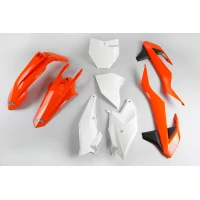UFO 2024/11 КОМПЛЕКТ ПЛАСТІКОВ KTM SX 85 '18-'24 КОЛІР OEM '18 ( КОЛІР ПОМАРАНЧ / ЧОРНИЙ / БІЛИЙ )