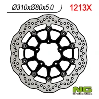 NG ДИСК ТОРМОЗНИЙ ПЕРІД KAWASAKI ZX6R 636 13-16, Z800 12-16, ZX10R 08-15, Z1000 15-16, ZZR1400 06-16, GTR1400 07-16, ZX14 07-15 (310X80X5) WAVE PLYWAJACA