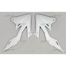 UFO КРИШКИ РАДІАТОРА SUZUKI RMZ 250 '19-'23, RMZ 450 '18-'23 КОЛІР БІЛИЙ